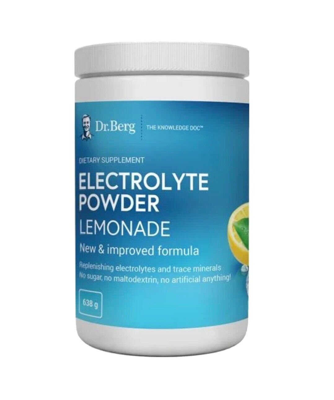 Dr Bergs Electrolyte Powder Lemonade Flavour
