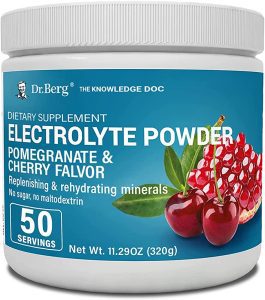 Dr Bergs Electrolyte Powder Pomegranate & Cherry Flavour 