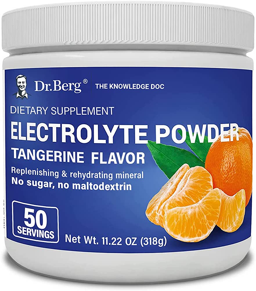 Dr Bergs Electrolyte Powder Tangerine Flavour