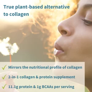 Pure & Essential Vegan Pro-Collagen Protein Powder, Enhanced with Glycine, Proline & Hydroxyproline & Vitamin C, 35 servings UK