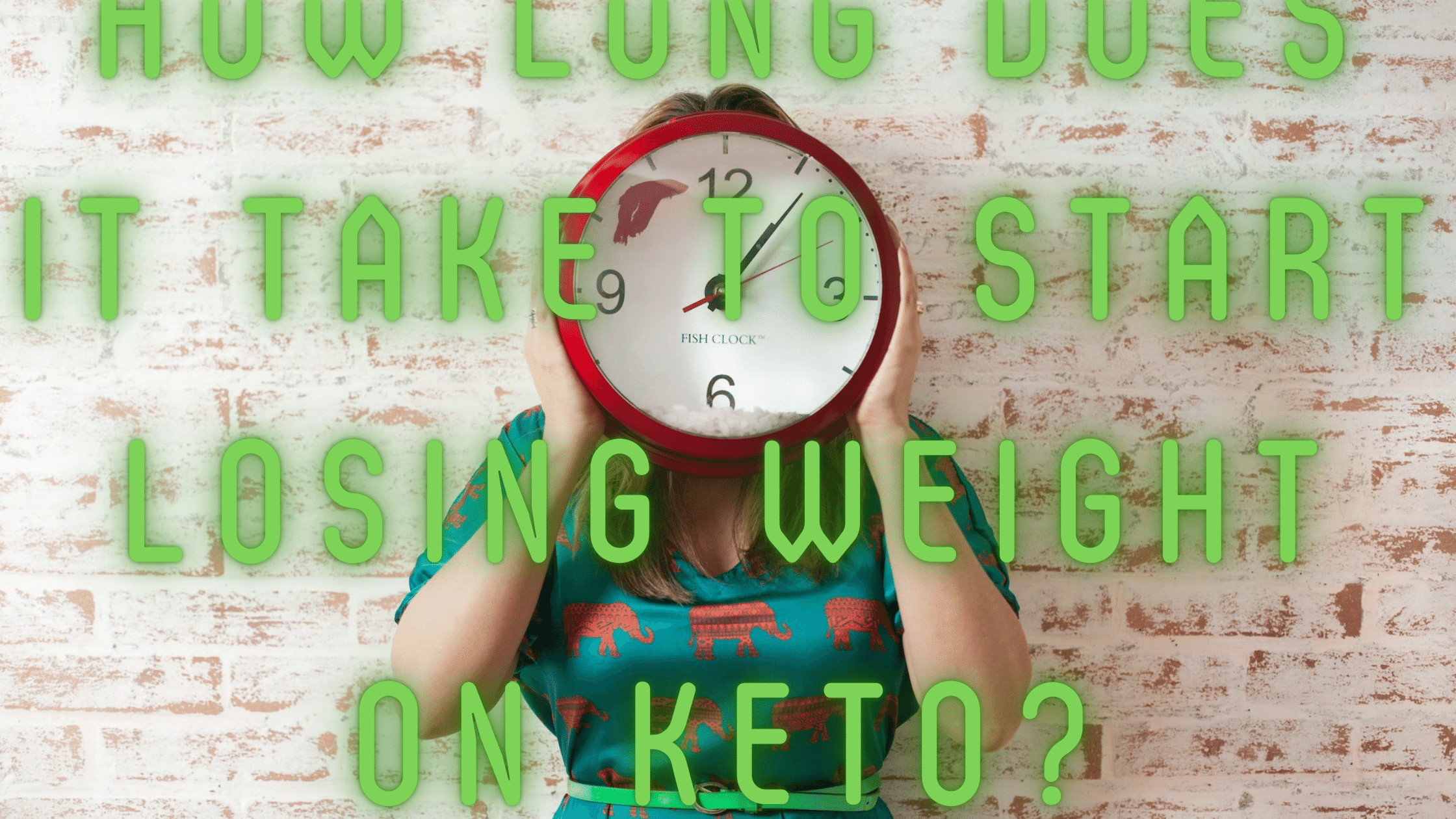 How long does it take to start losing weight on keto