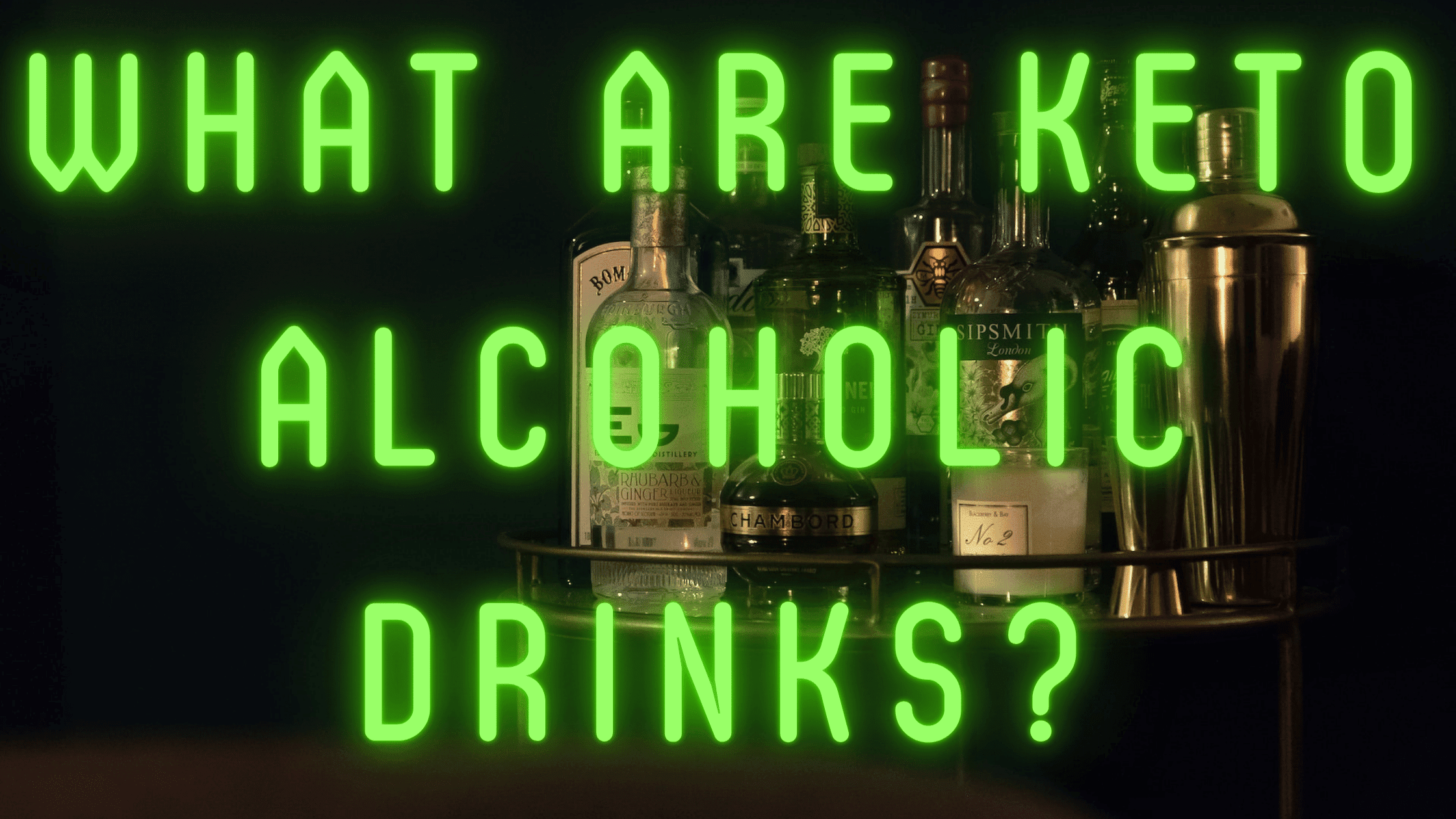 What are keto alcoholic drinks