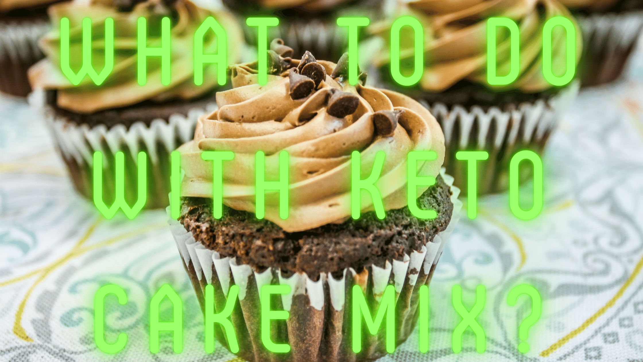What to do with keto cake mix