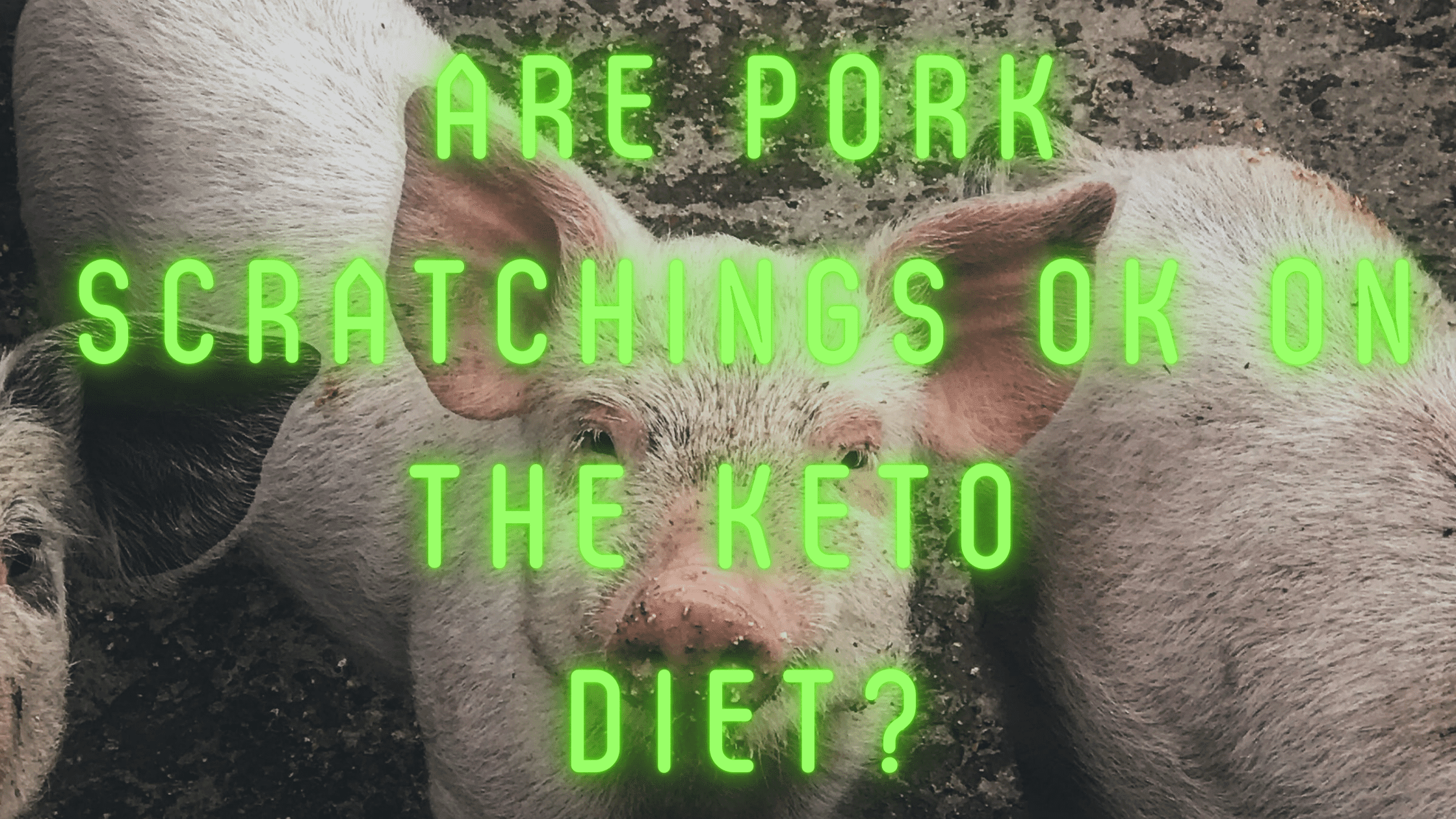 Are Pork Scratchings OK on the keto diet?