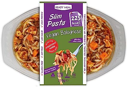 Eat Water Slim Chilled Meals (Vegan Bolognese, Pack of 4)