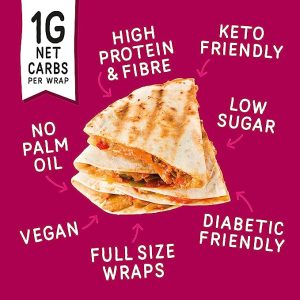 Fitbakes Low Carb Tortilla Wraps, 6x40g Review
