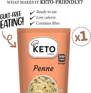 Keto Chef's Keto Vegan Penne Pasta - Benefits