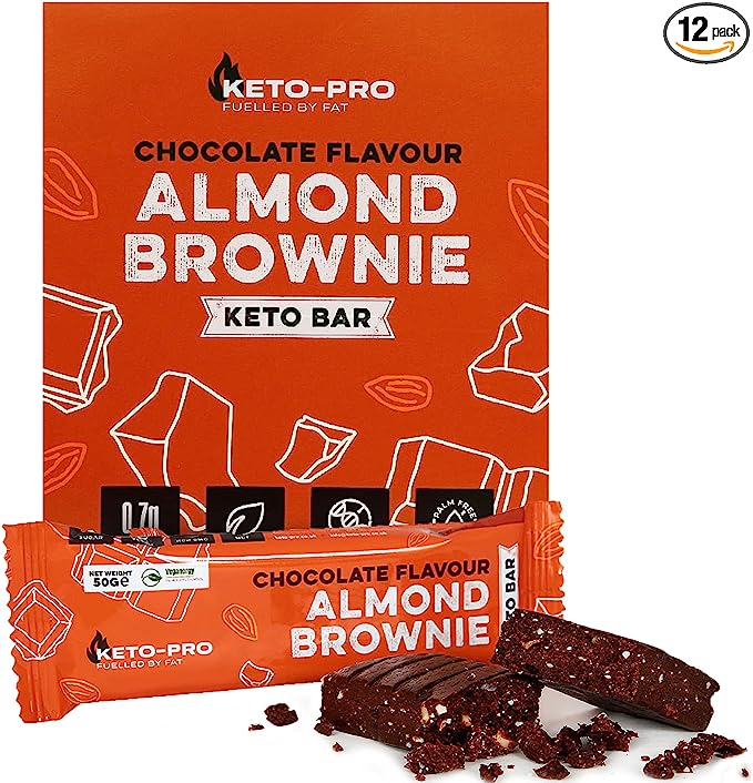 Keto-Pro Keto Bars Chocolate Almond Brownie Review
