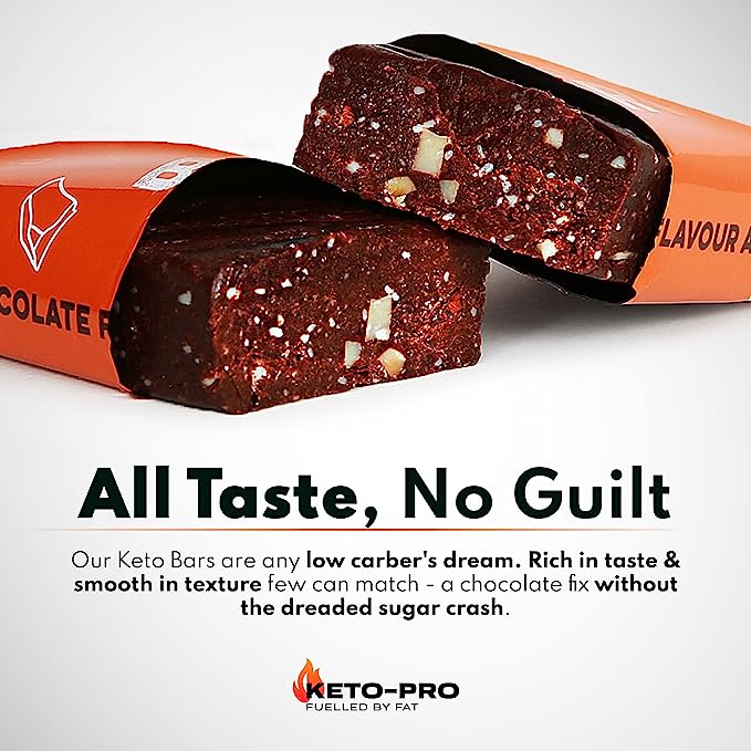 Keto-Pro Keto Bars Chocolate Almond Brownie - tasteKeto-Pro Keto Bars Chocolate Almond Brownie - taste