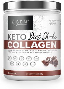 A keto set of benefits of collagen supplements on the keto diet