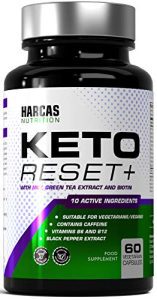 Keto Reset Harcas Nutrition - Best Keto Fat Burners UK