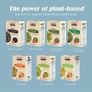 Explore Cuisine - Gluten Free Plant Pasta, Chickpea Fusilli, Organic, Low Carb, High Protein, Perfect for Keto and Vegan Diets (6 x 250g) Review UK