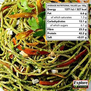 Explore Cuisine Organic Edamame Keto Spaghetti Pasta 6 x 200g - Keto Spagetti