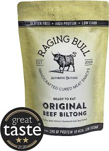 1kg Raging Bull Original Beef Biltong - The Ultimate Keto Snack - Review