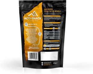 ACTI-SNACK High Protein Granola Peanut Butter keto - Back