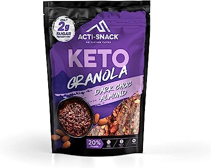 ACTI-SNACK Keto Granola - Dark Chocolate Almond 300g