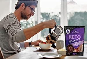 ACTI-SNACK Keto Granola - Dark Chocolate Almond 300g - UK Review