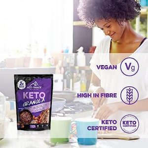 ACTI-SNACK Keto Granola - Dark Chocolate Almond 300g - Vegan
