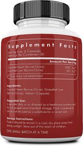 Ancestral Supplements Grass Fed Beef Heart Supplement 180 Capsules - Deals
