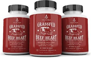 Ancestral Supplements Grass Fed Beef Heart Supplement 180 Capsules - UK Review