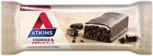 Atkins Advantage MEAL, Cookies n' Creme Bar, 5 Bars, 1.8 oz (50 g) Each - Review