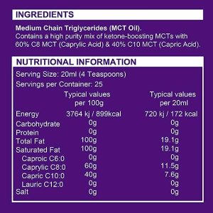 Ketosource® Pure MCT Oil 500ml - UK Review