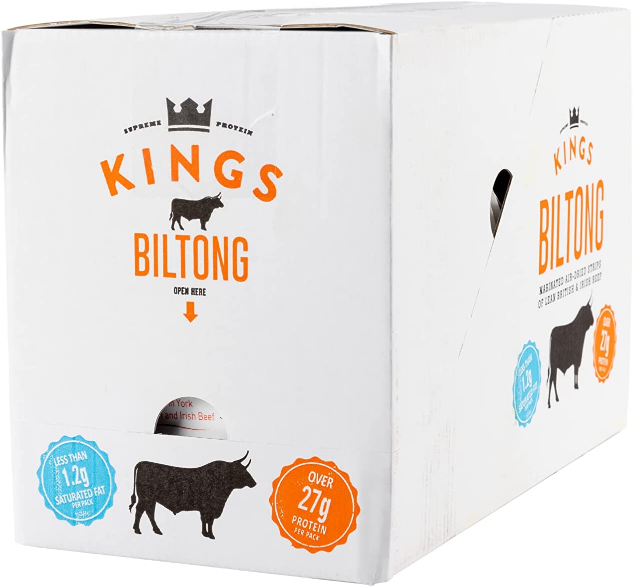 Kings Ribeye Biltong Box 16 x 35g Review - Box