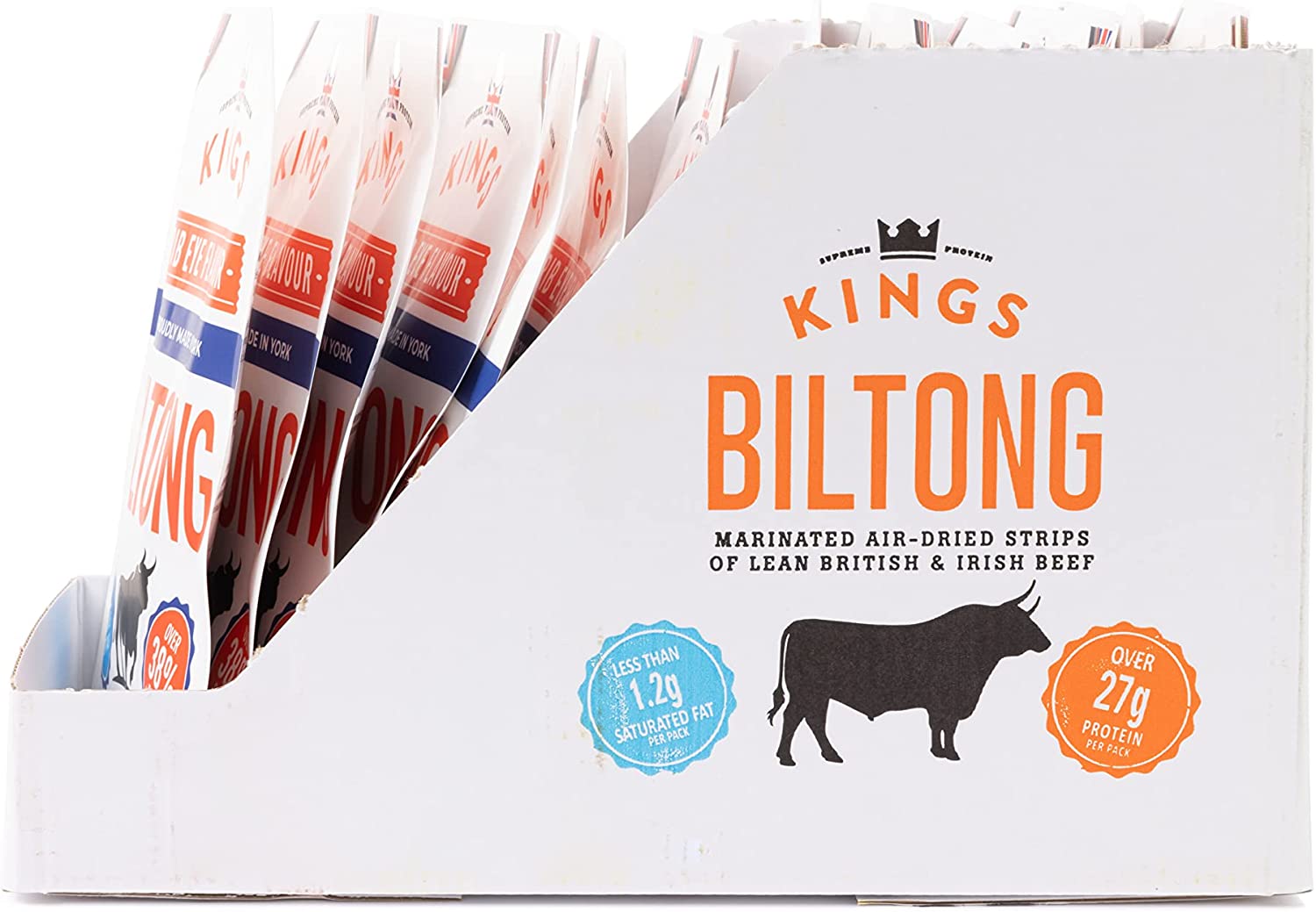 Kings Ribeye Biltong Box 16 x 35g Review - UK