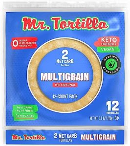 Mr. Tortilla 2 Net Carb Tortillas Multi Grain