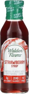 Is Walden Farms Strawberry Syrup Keto Friendly