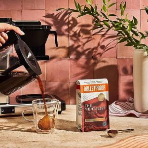 Bulletproof 'The Mentalist' Dark Roast Ground Coffee 340g - suggested use