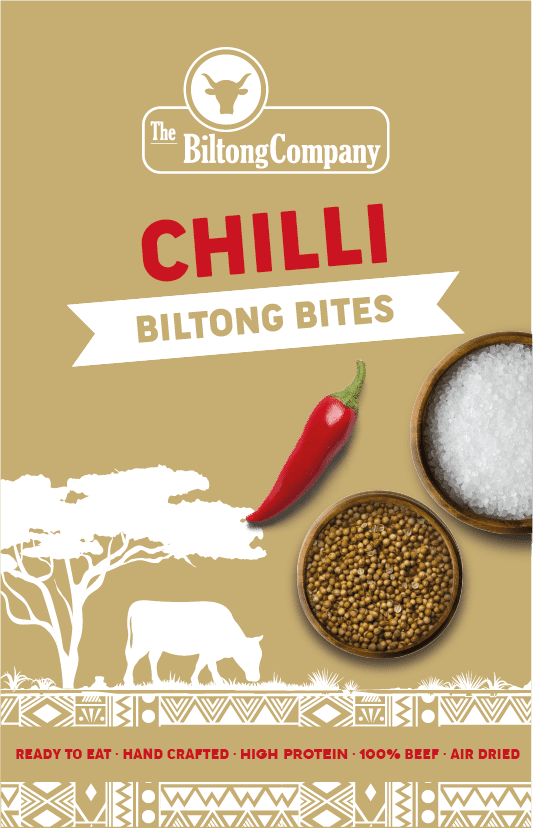 Chili Biltong Bites By the Biltong Company - logo