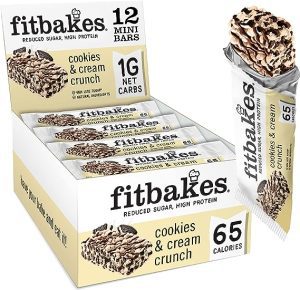 Fitbakes Cookies & Cream Mini Bars