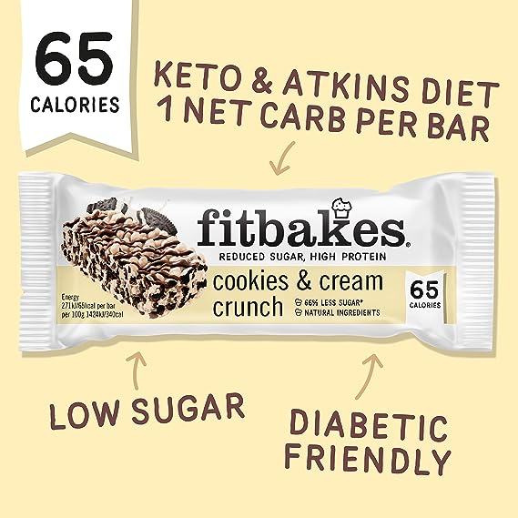 Fitbakes Cookies & Cream Mini Bars - Review