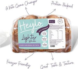 Heylo Lighter White Keto Bread - Protein Bread