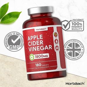 Horbäach Apple Cider Vinegar Tablets - ACV - Review - GMP