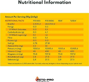 Keto-Pro Keto Electrolytes 250g Lemon Orange Flavour