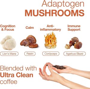 Lean Caffeine Mushroom Coffee - Key Mushrooms