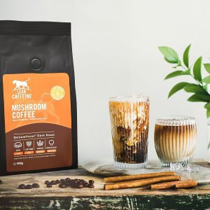 Lean Caffeine Mushroom Coffee - Serving