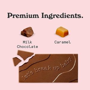 NICKS Keto chocolate blocks, Milk chocolate caramel crunch - Keto