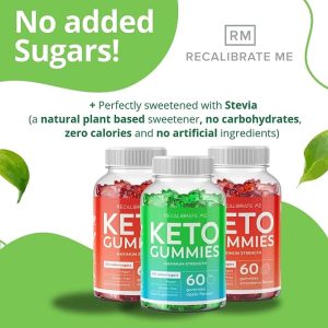 Recalibrate Me Keto Gummies  - Stevia