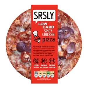 SRSLY Low Carb Spicy Chicken Pizza - In Packet