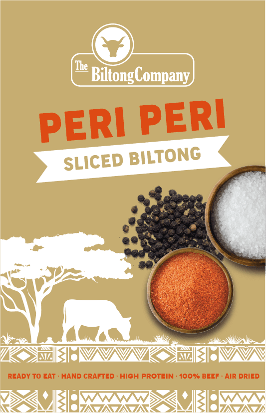 The Biltong Company Peri Peri Sliced Biltong - Logo