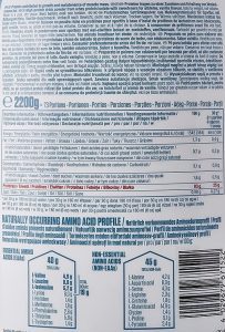 Dymatize ISO 100 Gourmet Vanilla 2.2 kg Label Review