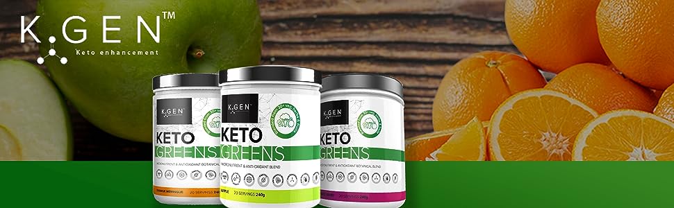 K-GEN powders - Greens Keto Collagen