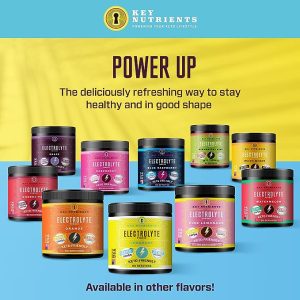Key Nutrients Keto Electrolyte Powder 342g Lemon Flavour - Benefits UK