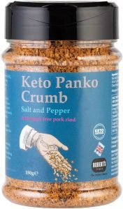 Keto Panko Rind Crumb 150g Pot - Salt and Pepper Flavour