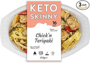 Keto Skinny Chick'n Teriyaki 370g - Review
