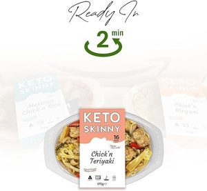 Keto Skinny Chick'n Teriyaki 370g - Review - Keto Ready Meal